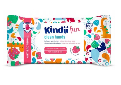 Kindii Fun Osviežujúce obrúsky pre deti