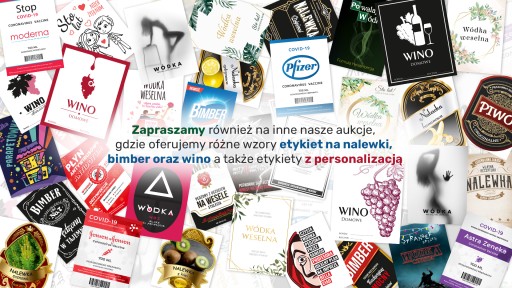 Etikety Nálepky na koreničky 55 kusov + 5 ZADARMO