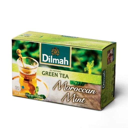Čaj Dilmah Marocká mäta Ex20 s príveskom