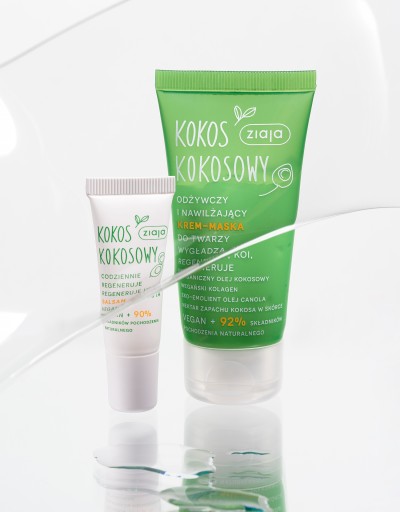 Ziaja výživná a hydratačná krémová pleťová maska kokosovo-pomarančová 50 ml