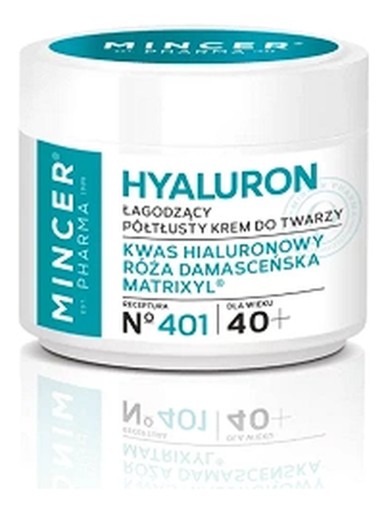 Mincer Pharma Hyaluron Polotučný krém č.401 50 ml