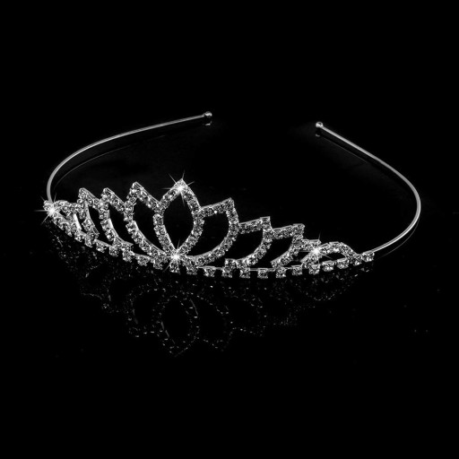 DIADEM TIARA svadobné CROWN zdobenie vlasov spoločenstvo