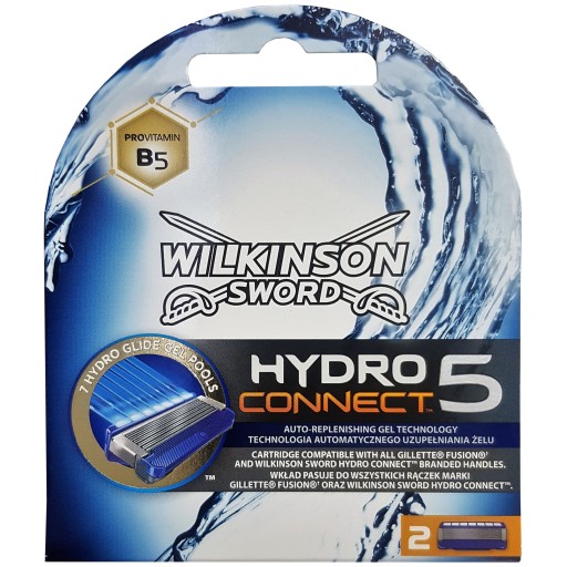 2x vložky čepele WILKINSON Hydro 5 Connect