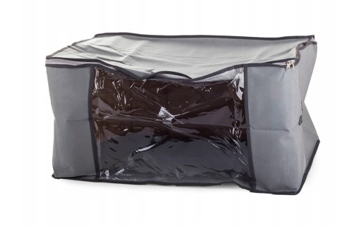 Priestranný box, veľký organizér na uloženie posteľnej bielizne, 60x45x30