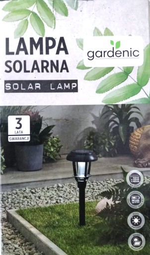SOLÁRNE ELEKTRICKÉ LAMPY ZÁHRADNÁ LED LAMPA BIELE