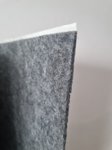 šedá samolepiaca plsť 3 mm 50x150cm