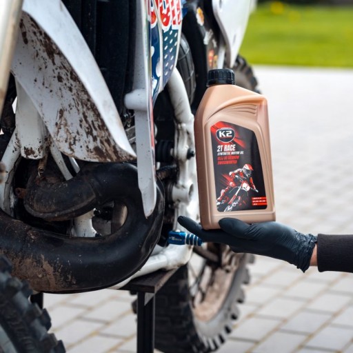 K2 Stroke Oil Red 2T červený pre dvojtakt 1L
