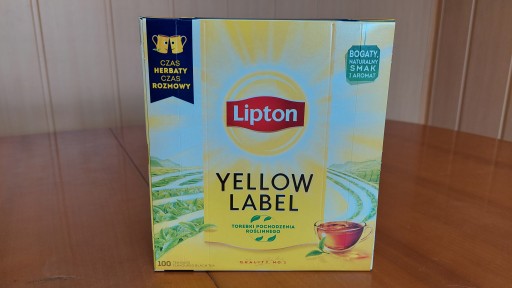 Expresné tašky Lipton Yellow Label 100