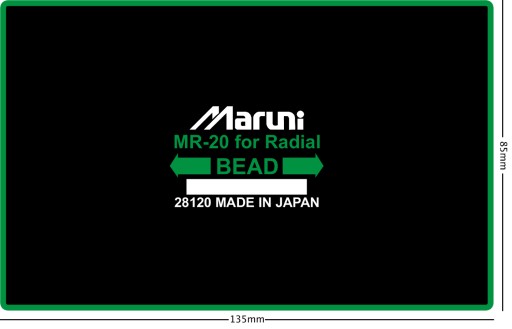 Radiálna vložka na opravu pneumatík MARUNI MR-20 85x135