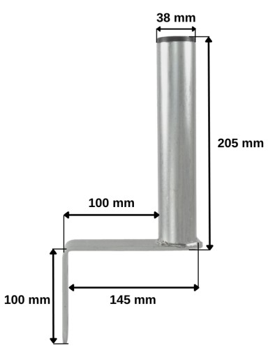 Držiak antény na stenu 20cm GSM TV UMS-20 Luxon