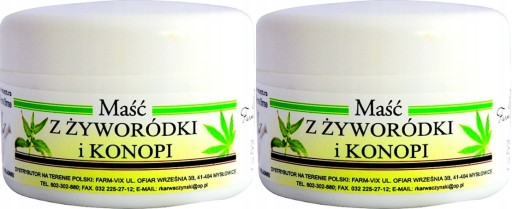 KONOPNÁ A KONOPNÁ masť 50 ML / FARMA - VIX