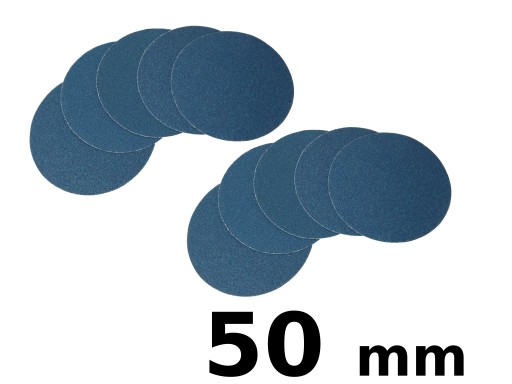 BRÚSNE KOTOUČE NA VELCRO 50mm ZIRKON P400 x 10 ks