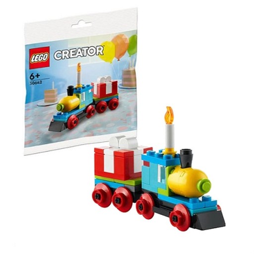LEGO CREATOR - NARODENINOVÝ VLAK POLYBAG Č. 30642
