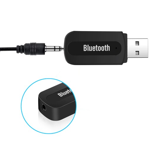 PRIJÍMAČ ZVUKU ADAPTÉR BLUETOOTH USB + AUX