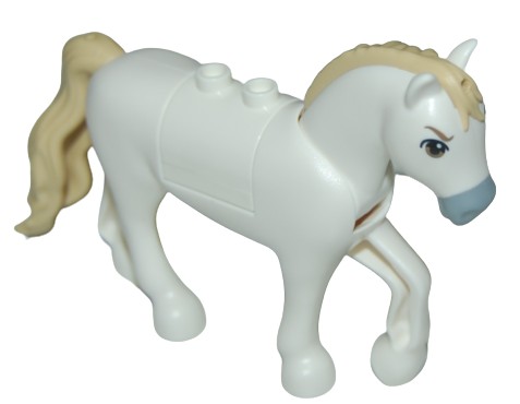 LEGO 76950c01pb07 Kôň Kôň biely NOVINKA (12g)