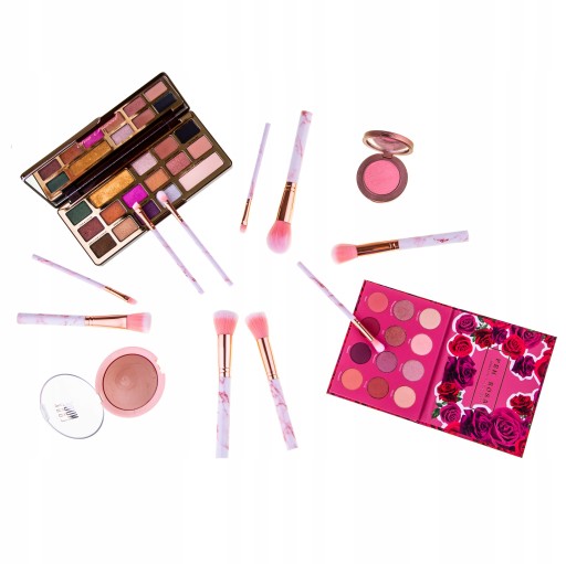 SADA ŠTETEC NA MAKEUP Marble Marble Pink 10