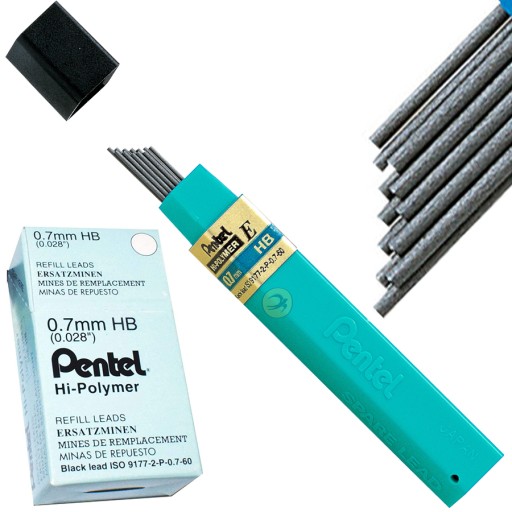 Pentelové tuhy STYLES HB 0,7mm 12 ks.