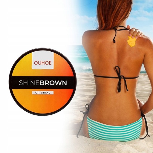 OUHOE SOFT SHINE BROWN KRÉM NA OPAĽOVANIE - HNEDAJÚCI 50g.