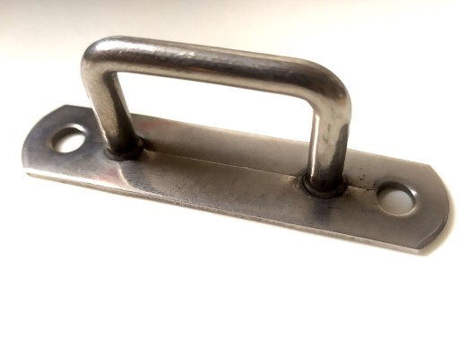 INOX h22 obdĺžnikové nerezové pevné vedenie