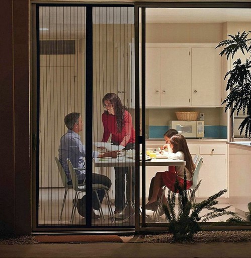 SIEŤKA NA DVERE, BALKÓNOVÉ OKNO S MAGNETOM 210X100CM SIEŤKA PROTI KOMÁROM