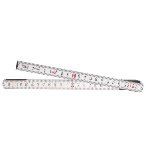MIERA ZLOŽENIA 2m BIELA 10322