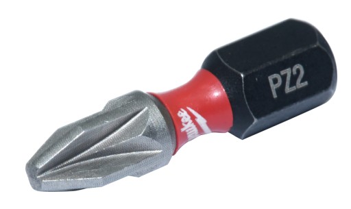NÁRAZOVÝ BIT DO SKRUTKOVAČOV PZ2 25mm MILWAUKEE 1 ks.