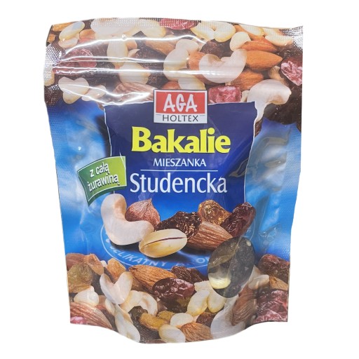 Aga Holtex Študentská zmes celé brusnice 120 g