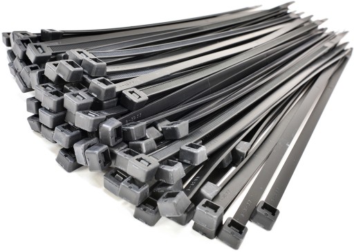 Sťahovacie pásky 3,6x300 mm 300x3,6mm Sťahovacie pásky 100 ks.