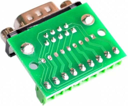 SAMSKÝ ADAPTÉR DB9 RS232 RS485 REDUCER 9 PIN PREVODNÍK D-SUB