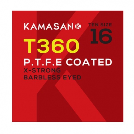 Kamasan T360 X-Strong PTFE háčiky 10 ks, veľkosť 10