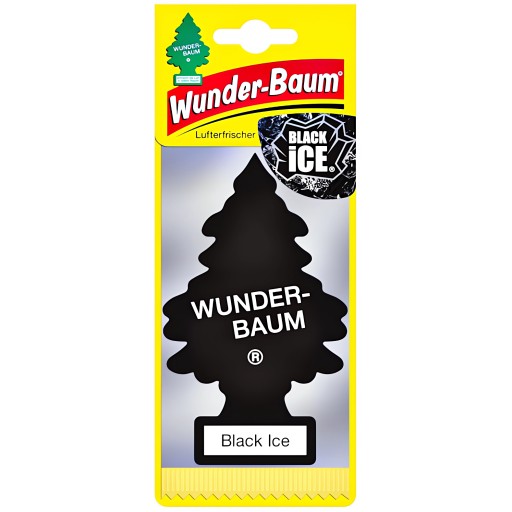 WUNDER BAUM BLACK ĽADOVÝ VIANOČNÝ STROMČEK S DLHODOBOU VONOU VZDUCHU