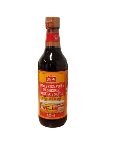 HADAY SIGNATURE HAITIAN tmavá hubová sójová omáčka 500ml