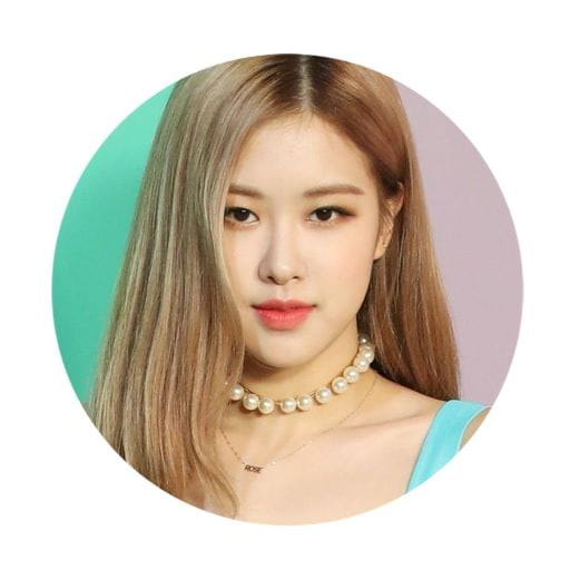 Blackpink Rose K-pop 58mm špendlík