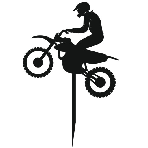 Motorový motokrosový enduro športový topper 11cm PLEXI