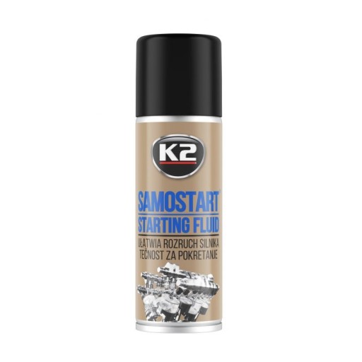 K2 SAMOŠTART UĽAHČUJE SPUSTENIE MOTORA SPREJ 150 ml