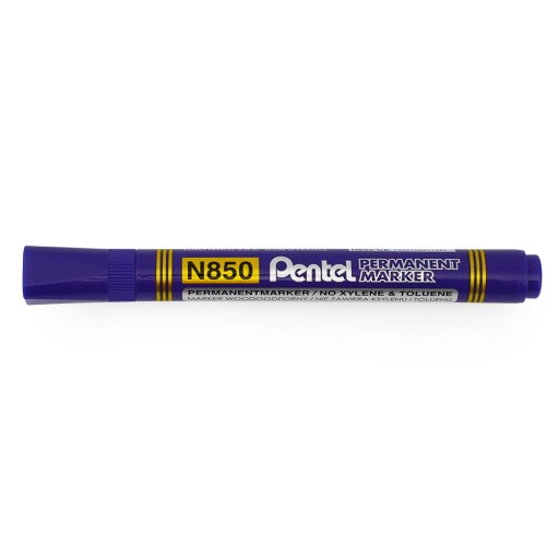 PENTEL N850 PERMANENTNÝ ZNAČOVAČ okrúhly MODRÁ