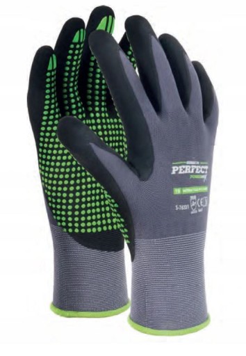 Nylonové rukavice Nitrile Flex PVC 9 S-76319 STALCO