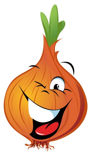 NÁLEPKA NA ZRKADLOVÉ OKNO CIBUĽA SMILE ZELENINA