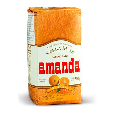 Yerba Mate Amanda pomarančový 500g 0,5kg