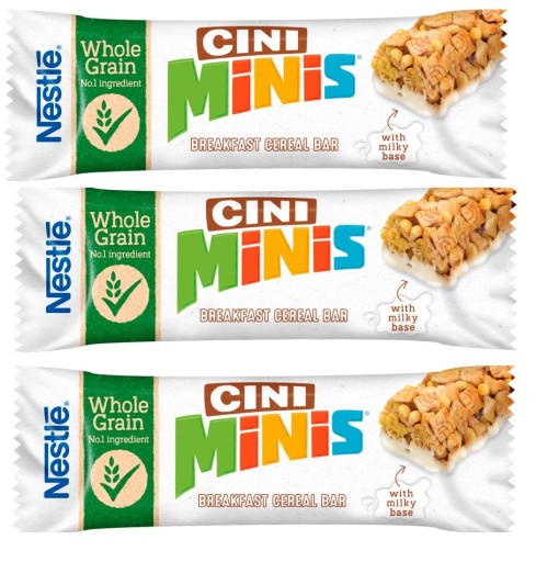 Nestlé Cini Minis Cinnamon cereálna tyčinka 3x25g