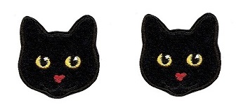 Cats c nášivka nažehľovacia výšivka SM Thermo na mikiny, nohavice, teplákové súpravy