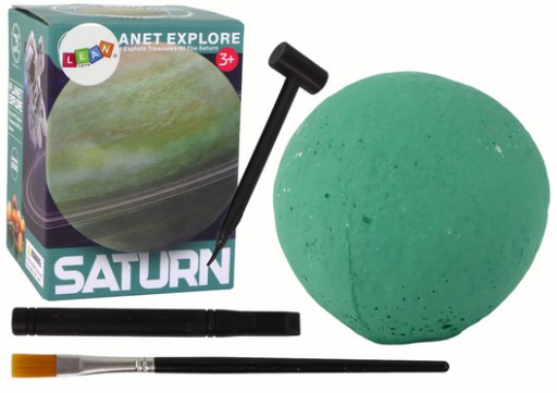 Náučný set Malý archeológ Vykopávky Klenoty Planéta Saturn
