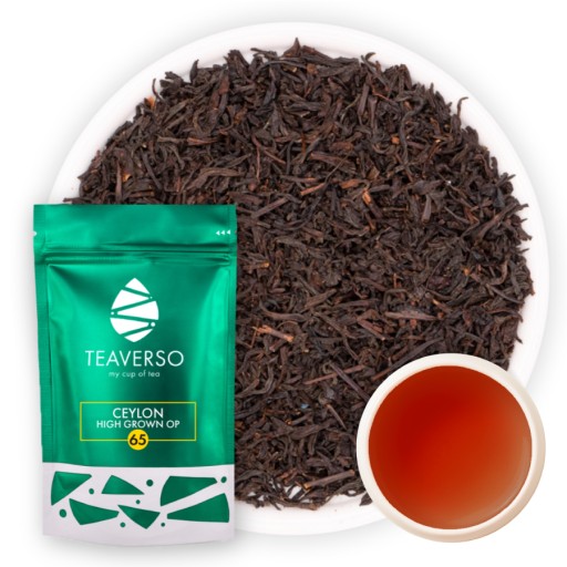 ČIERNY LISTOVÝ ČAJ CEYLON VYSOKÝ PESTOVANÝ OP TEAVERSO 100G