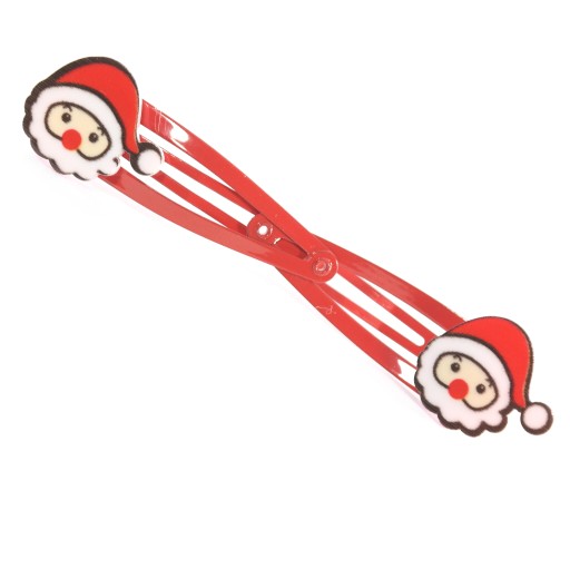 Santa Clauses sponky do vlasov vianočné ozdoby