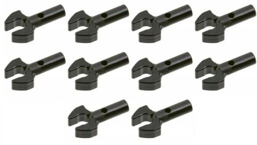 LEGO Bar Claw Black Black 10 dielikov 6278152 48729b