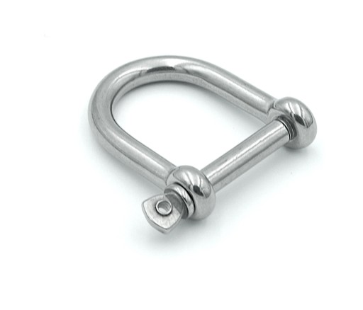 ŠIROKÝ NEREZOVÝ NEREZ, KYSELINOM ODOLNÝ SHAKEL 5MM A4 INOX