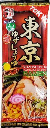 Japonský Ramen Tokyo Yuzushoyu s príchuťou yuzu 172g Itsuki