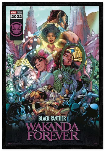 Plagát Marvel Black Panther Wakanda 61x91,5 cm