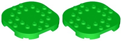 LEGO 66789 TANIER 6x6 MARIO green me (10g) 2 ks