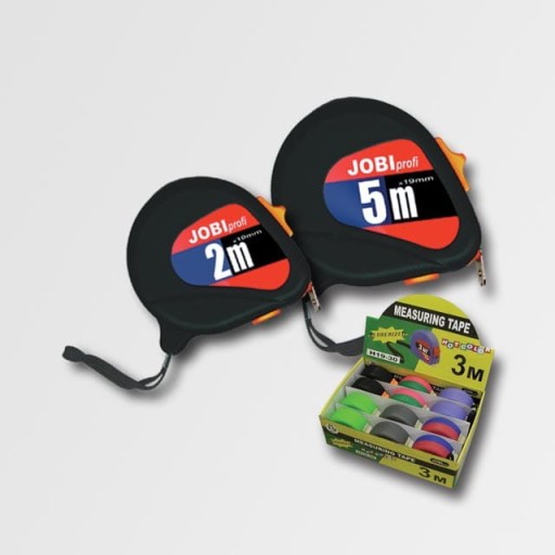Pogumovaná zvinovacia páska meria 7,5 m / 25 mm JOBI